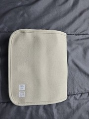 UNIQLO Limited Edition Natural Beige Travel Organizer/ Toiletry Bag