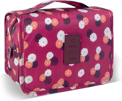 Large Capacity Toiletry Bag Travel Bag with Hanging Hook for Men and Women Water