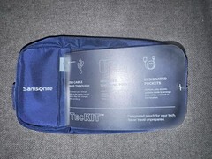 Samsonite Tech Pouch Cable Organizer With USB Pass-Through Teckit Bag Charging