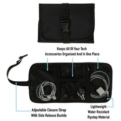 G-Force Tech Accessory Organizer Blue Explore Excellence Lightweight Adjustable