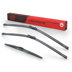 28&Prime; Front & 12&Prime; Rear Wiper Blades for Ford Focus 20122018 OEM Replacement »