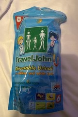 TravelJohn Jr.-Disposable Urinal Bags( 6 pack) /Travel Urinal Bags