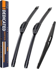 Replacement for Acura RDX 2019-2021 Silent Wipers – Front and Rear Windshield…
