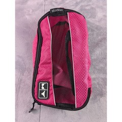MaxMax Pink Honeycomb Travel Bra Underwear Organizer Bag Mesh Zip Case