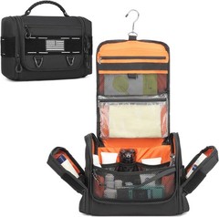 Tactical Toiletry Bag for Men – Hanging Mens Toiletry Travel Bag Shower Bathroom