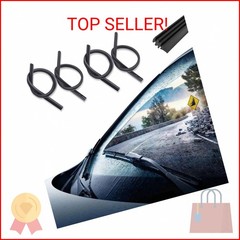 Middrivr 4PCS Wiper Blade Refill, 28 inch DIY Adjustable Universal Replacement W