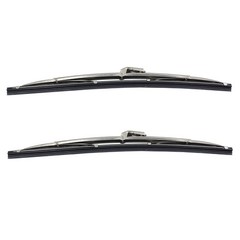 Windshield Wipers – Front 12&Prime; Stainless Steel Wiper Blades