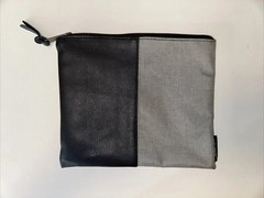 Herschel X Virgin Atlantic Black Gray Square Travel Bag