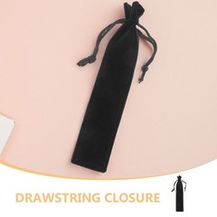 30 Pcs Soft Lint Fabric Pencil Pouches Drawstring Pen Bags For School And Travel