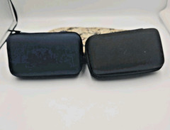 2 – Tumi For Delta Hard Travel Cases 7 In X 4 In Zipper Closure Black Full