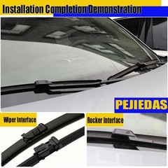 26+14 Front Wiper Blade + 10 Rear Wiper Blade Set for Chevrolet Trax 2013-2021/B
