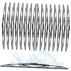 16 Pack Wiper Blades Silicone Windshield Wipers All Seasons Durable 22 Inch