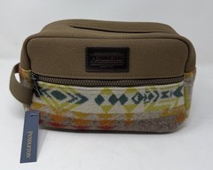 NWT PENDLETON 100% Wool Toiletry Bag Travel Pouch Carryall Pouch
