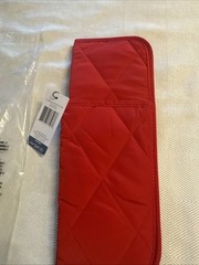 NWT- Vera Bradley Curling Flat Iron Cover Gojo Berry Red