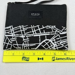 American Airlines Toiletry Bag STATE Amenity Kits Brooklyn Map
