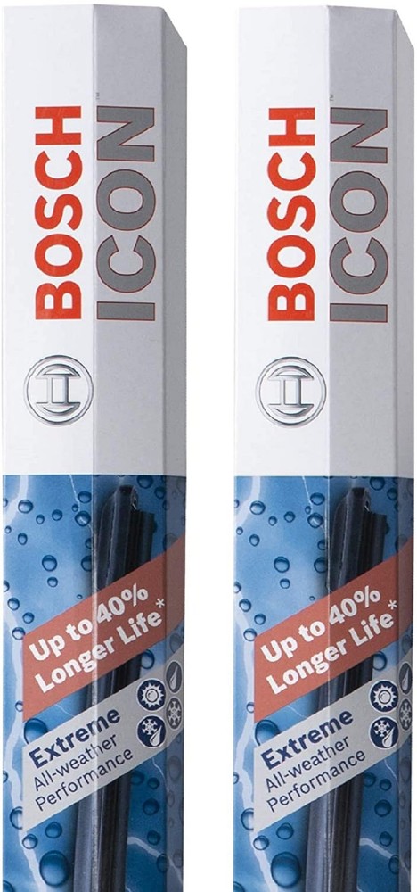 BOSCH 22A22B ICON Beam Wiper Blades – Driver and Passenger Side