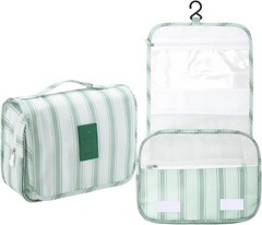 Travel Cosmetic Makeup Bag Toiletry Hanging Zip Organizer Storage Case Folding