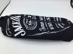 New Unused Shave Kit – Toiletry Kit – Jack Daniels – Canvas – Black – Travel W3
