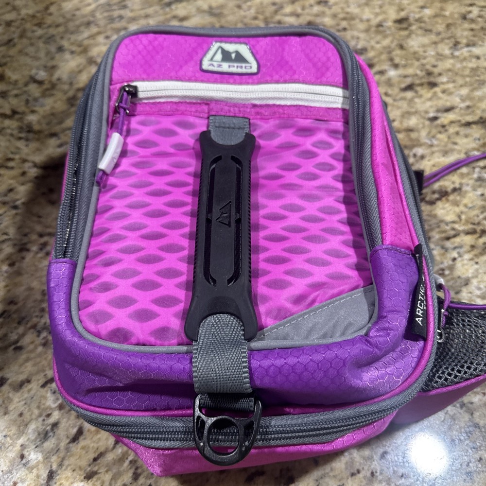 AZ Pro Lunch Box Rose High Performance Dual Compartment Pack Drink Holder Cpix