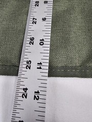 Estour Toiletry Bag Mens Zipper Pouches Army Green Roll Up