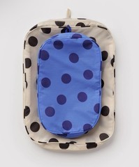 BAGGU Packing Cube Set Polka Dot Mix New With Tag Blue White Travel Organizer