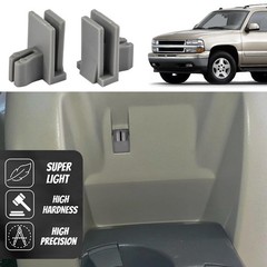 OICCTBF 2PCS Cup Holder Latch,ABS Plastic Rear Center Console Seatrest GRAY