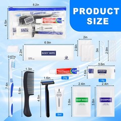 Toiletry Kits – Individually Packed Personal Hygiene Supplies for Homeless Care