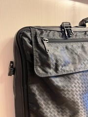 Bree Leather Canwas Suit Dress Bag Suitcase Travel Bag Germany Original Vintage