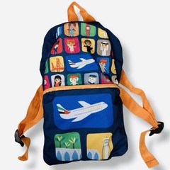 Emerities Airlines Small Packable Travel Nylon Backpack Pouch BRAND NEW SEALED