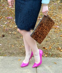 New Mark and Graham Leopard Print Clutch/Pouch/Wristlet 3 pc