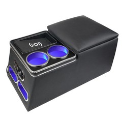 Htostar Racing Upgrade Universal Center Console Organizer with Black