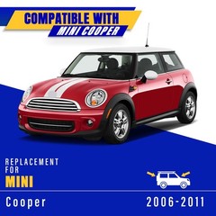 3 wipers Replacement for 2006-2011 Mini Cooper, 19&Prime;/18&Prime;/10&Prime; (Set of 3)