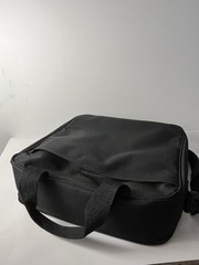 Floral Travel Organizer Bag Clear Pocket Case w/ Shoulder Strap Zipper