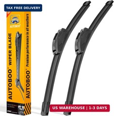 AUTOBOO 26&Prime; and 16&Prime; Windshield Wipers Blades (Pack Of 2),OEM Quality Premium All