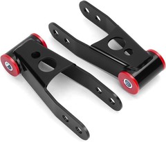 2&Prime; Rear Drop Shackles for 1999-2019 Silverado 1500 & Sierra 1500, 1&Prime;-2&Prime;
