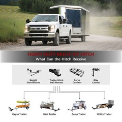 Class 3 Trailer Hitch Compatible with2010-2019/Subaru Outback Wagon Except Sport