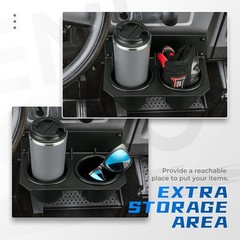 UTV Dash Cup Holder with Switch Panel for Pioneer 700 700-4 2014-2026 Models HD