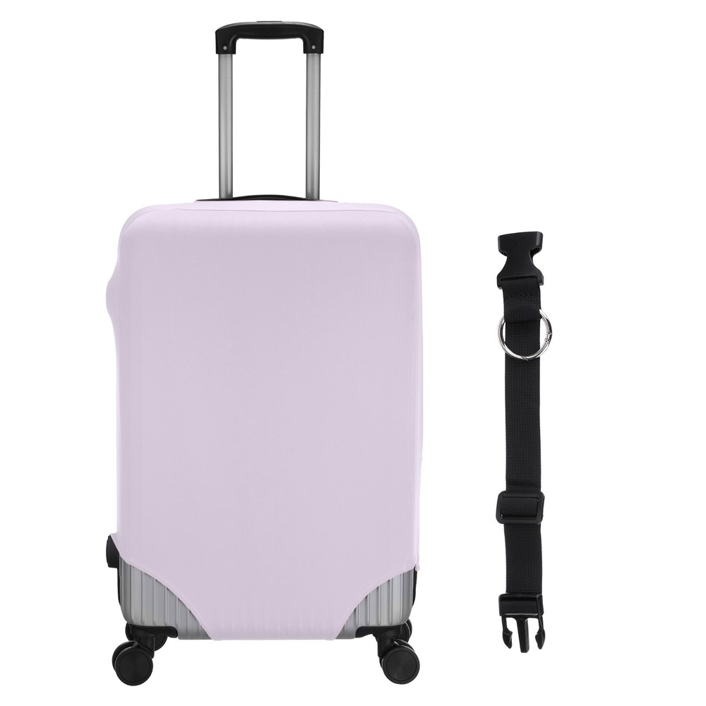 Travel Luggage Cover XS(19-20 Inch) Washable Elastic Suitcase Covers Purple