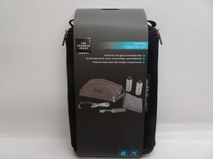 The Sharper Image Travel Toiletry Kit Towel Brush Bottles Toothbrush New