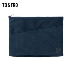 TO&FRO Bag-in-Bag Black A4 13-inch Laptop Tablet Organizer Water-Resistant