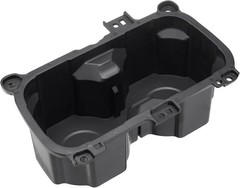 Oversized Cup Holder Compatible with 2016-2023 Tacoma, 3.75&Prime; Diameter Black