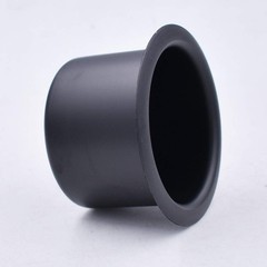 2Pcs Metal Sofa Recliner-Handles Cup Holder Insert 80mm*60mm, black