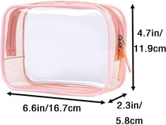 Minimalist TSA Approved Travel Pouch 6.6&Prime;x2.3&Prime;x4.7&Prime; – Perfect for Essentials