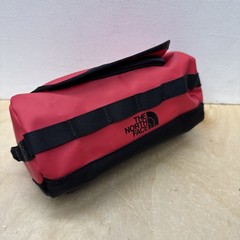 The North Face Base Camp Toiletry Travel Bag Red Hanging Dopp Kit