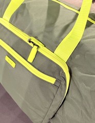 NEW TUMI Voyageur JUST IN CASE Packable 20.5” Duffel Bag – GREEN LIME