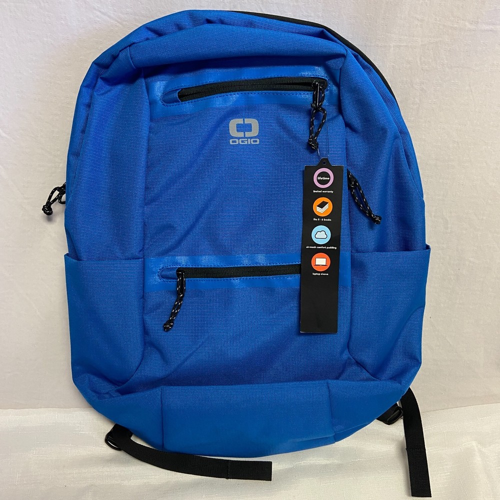 OGIO Shadow Core Flux Laptop Casual Backpack Bag Blue/Black *BRAND NEW*