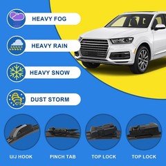 3 Factory Wiper blades Replacement For 2007-2011 BMW X5 Original Equipment Re…
