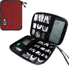 Electronics Travel Organizer,Portable Waterproof Electronic Travel Storage Bag f