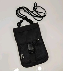 Travel Wallet Eastsport Black Crossbody Bag Phone ID Cash Passport LNC