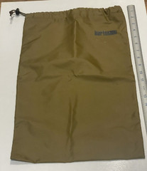 HARTMANN Travel Shoe/Laundry Bags w Drawstring Closure 19&Prime;x13&Prime; Approx. size [J]